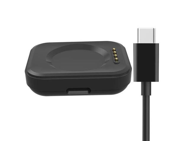 For O-PPO Watch 3 Pro/3/2 Charger Dock Station Smart Watch Accessories USB Type-C Charger Power Supply Cable (Black Split)