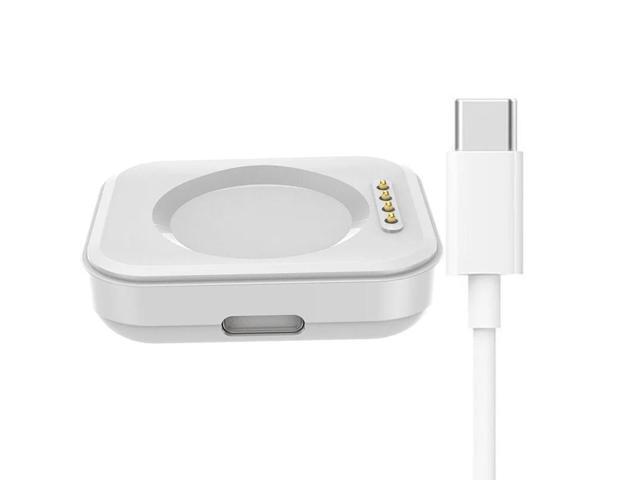 For O-PPO Watch 3 Pro/3/2 Charger Dock Station Smart Watch Accessories USB Type-C Charger Power Supply Cable(White Split)