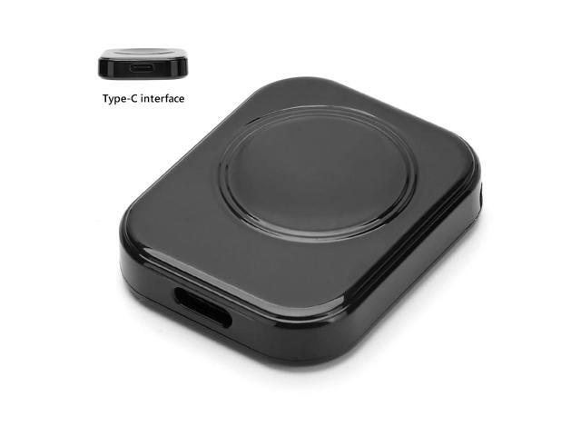 5V/1A Smartwatch Wireless Charging Replacement Magnetic Smartwatch Charger Smart Watch Accessories for Ap-ple Watch Ultra 49mm(Black TYPE-C Port)