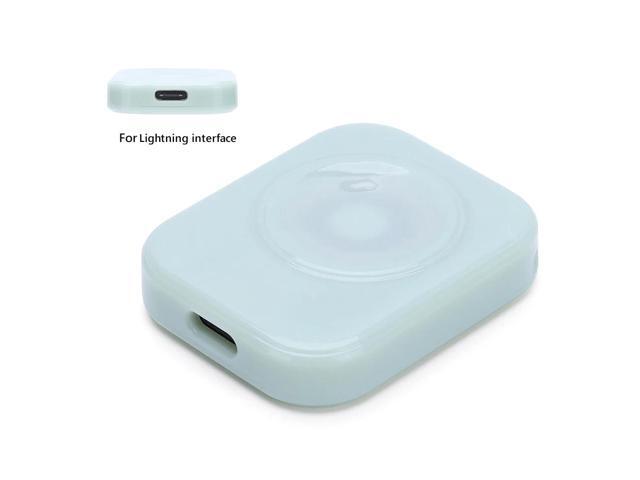 5V/1A Smartwatch Wireless Charging Replacement Magnetic Smartwatch Charger Smart Watch Accessories for Ap-ple Watch Ultra 49mm(Green-IOS Port)