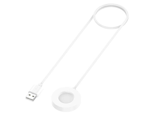 5V Charging Data Cradle Replacement USB Charger Cable Cord Smartwatch Parts Wireless Charger Accessories for X-iaomi Watch S1 Pro(White)