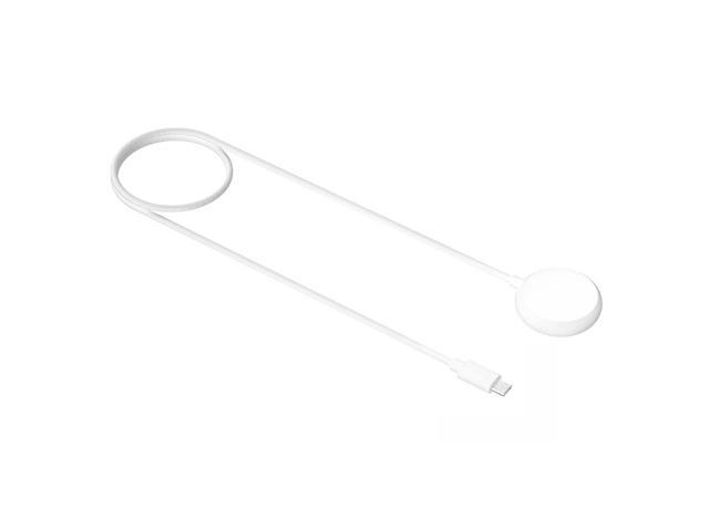 USB/Type-C Wireless Magnetic Charger 5V 1A Smart Watch Accessories Wireless Charger Dock Cord for G-oogle Pixel Watch 2022(White)