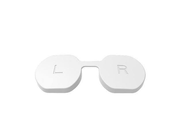 Soft Lens Cover VR Lens Soft VR es Silicone Caps Anti Scratch Caps for PS VR2 Headset Scratchproof Flexible Cover(White)