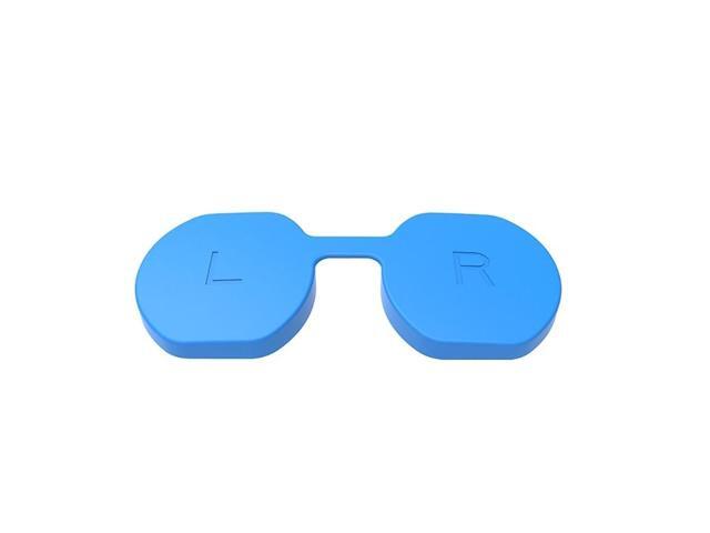 Soft Lens Cover VR Lens Soft VR es Silicone Caps Anti Scratch Caps for PS VR2 Headset Scratchproof Flexible Cover(blue)