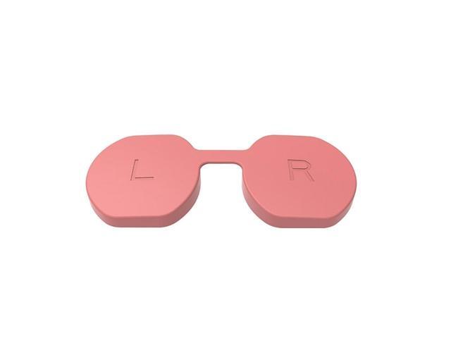 Soft Lens Cover VR Lens Soft VR es Silicone Caps Anti Scratch Caps for PS VR2 Headset Scratchproof Flexible Cover(pink)