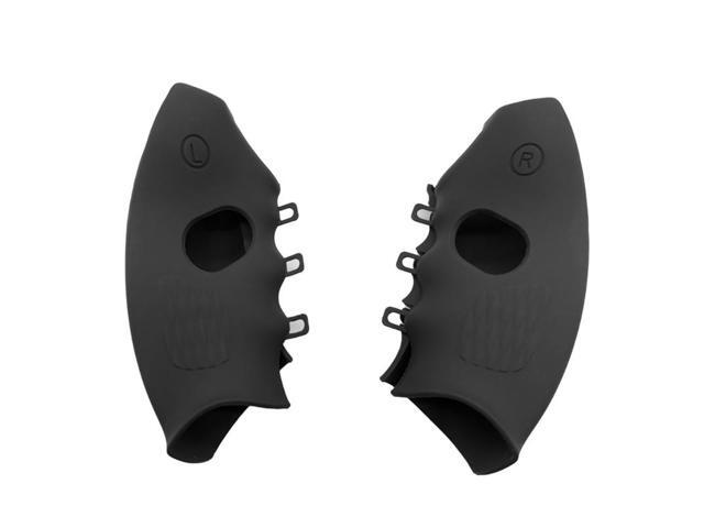 Anti-Throw Controller Shells Grips Lightproof Cover for PS VR2 Controllers Protective Pouch VR Controller Sleeves(Black)