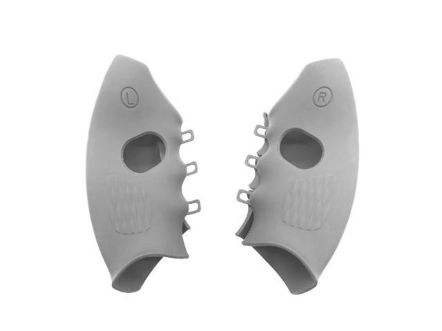 Anti-Throw Controller Shells Grips Lightproof Cover for PS VR2 Controllers Protective Pouch VR Controller Sleeves(cream)