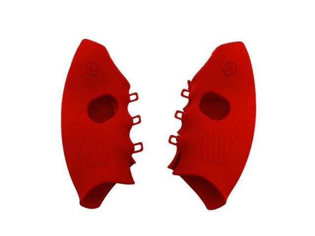 Anti-Throw Controller Shells Grips Lightproof Cover for PS VR2 Controllers Protective Pouch VR Controller Sleeves(red)