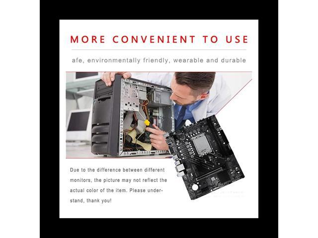 B660 Motherboard+Thermal Grease Kit Support 12Th/13Th CPU LGA1700 2XDDR4 RAM Slot HD+DP+VGA PCIE 16X SATA3.0 Motherboard