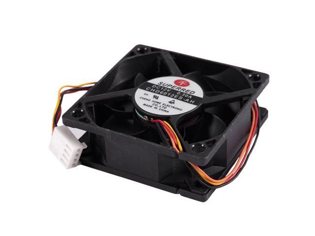 DC 12V 0.3A 60mm 4 Pin Connecter PC Computer Case Fan CHD6012ES-AH
