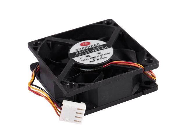 DC 12V 0.3A 60mm 4 Pin Connecter PC Computer Case Fan CHD6012ES-AH