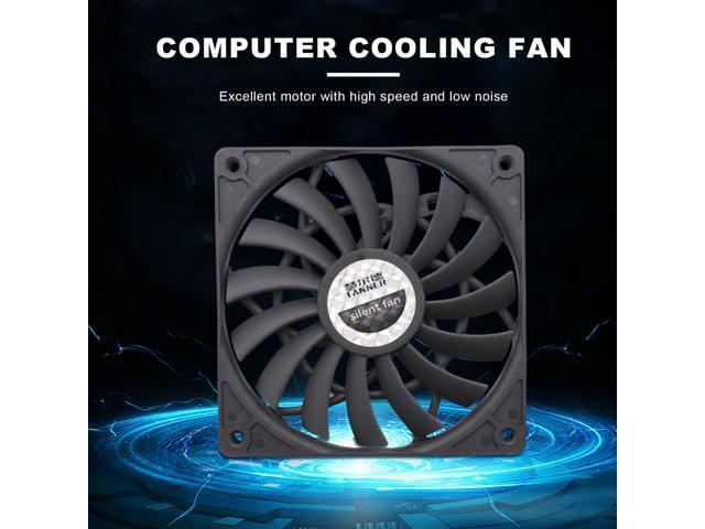Thin 12mm Thickness 120X120X12mm 12V Desktop Computer Host Quiet Fan with Speed 12CM Chassis Cooling Fan