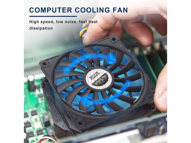 Thin 12mm Thickness 120X120X12mm 12V Desktop Computer Host Quiet Fan with Speed 12CM Chassis Cooling Fan