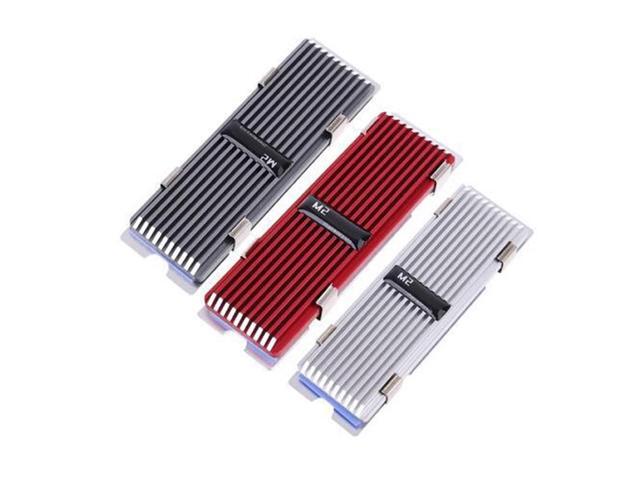 M2 Heatsink Heat Dissipation Radiator M.2 Cooling Heat Sink for NVME NGFF M.2 2280 SSD Hard Drive, Silver