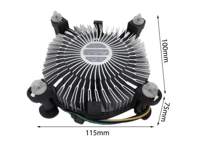 1PCS CPU Cooling Fan Radiator Heatsink CPU Cooler Hydraulic Bearing 2400 RPM for Intel LGA 775 1150 1155 1156 1151