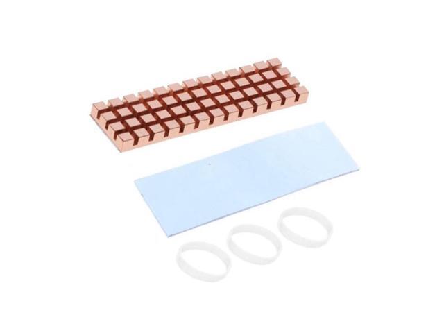 PC Notebook SSD HeatSink for M.2 2280 PCI-E NVME with Thermal Pad Heatsink Kit Computer Cooler Copper Radiator Accessory
