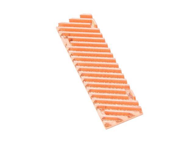 Ultra Thin Pure Copper Heatsink Cooler Heat Sink SSD Thermal Pad for M.2 2280 PCI-E NVME SSD 70X20X4mm