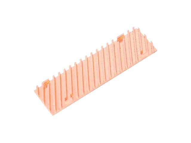 Ultra Thin Pure Copper Heatsink Cooler Heat Sink SSD Thermal Pad for M.2 2280 PCI-E NVME SSD 70X20X4mm
