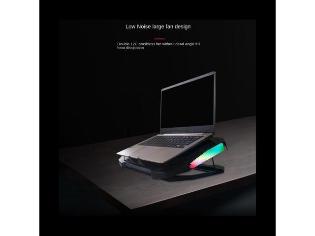 RGB Notebook Radiator Laptop Cooler Cooling Laptop Stand/Bracket/Holder Radiator Stand Notebook Base Radiator