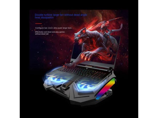 RGB Notebook Radiator Laptop Cooler Cooling Laptop Stand/Bracket/Holder Radiator Stand Notebook Base Radiator