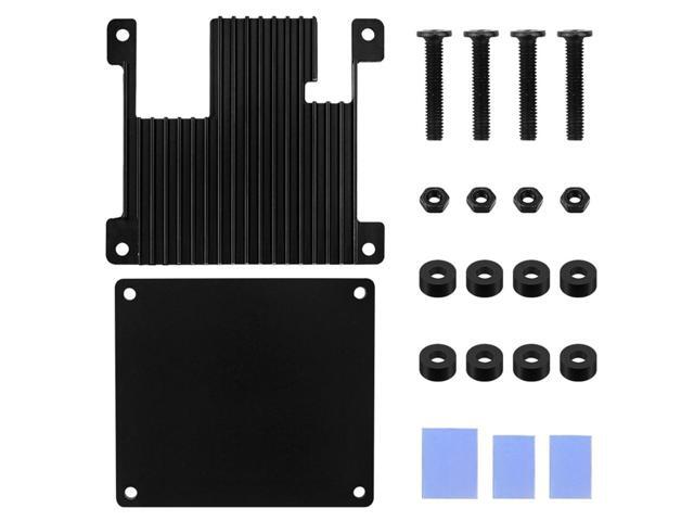 For Orange Pi Zero 2 Aluminum Case Development Board Protection Cooling Shell Metal Protective Passive Cooling Enclosure