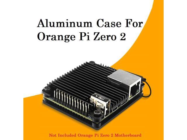 For Orange Pi Zero 2 Aluminum Case Development Board Protection Cooling Shell Metal Protective Passive Cooling Enclosure