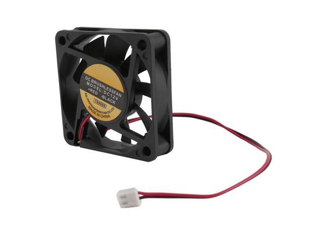 DC 12V 2Pins Cooling Fan 60mm x 15mm for PC Computer Case CPU Cooler