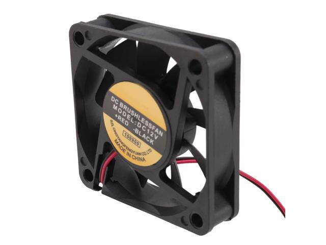 DC 12V 2Pins Cooling Fan 60mm x 15mm for PC Computer Case CPU Cooler
