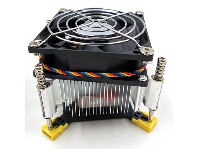 CPU Cooler Fan Cooling 1366 2011 1155 4-Pin Wire Temperature Control and Speed Control Radiator for X58 X79
