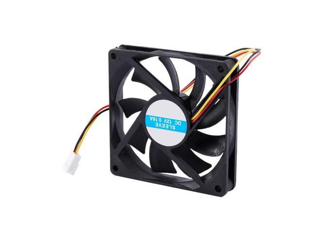 12V 3 Pin CPU Fan Heatsink Cooler Heatsink Fan For PC 80x80x15mm