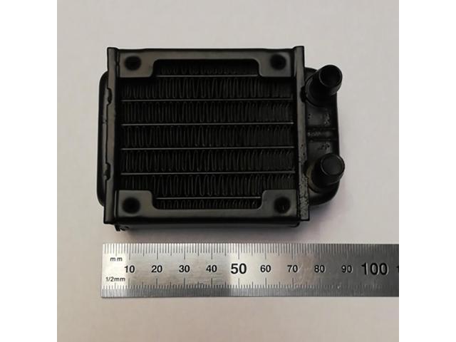 PC Water Cooling Aluminum Radiator Multi-Channels 60mm for Computer LED Beauty Apparatus