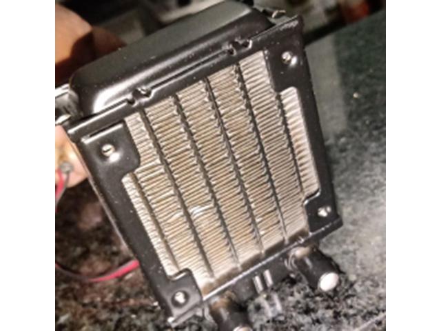 PC Water Cooling Aluminum Radiator Multi-Channels 60mm for Computer LED Beauty Apparatus