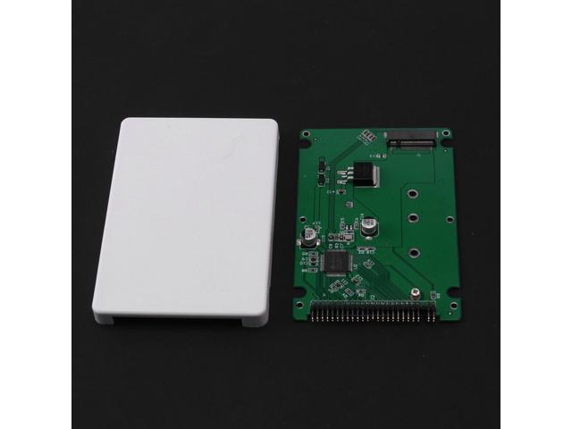 M.2 NGFF B+M Key SATA SSD to 44 Pin 2.5 IDE Converter Adapter Card with Case