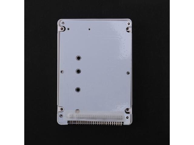 M.2 NGFF B+M Key SATA SSD to 44 Pin 2.5 IDE Converter Adapter Card with Case