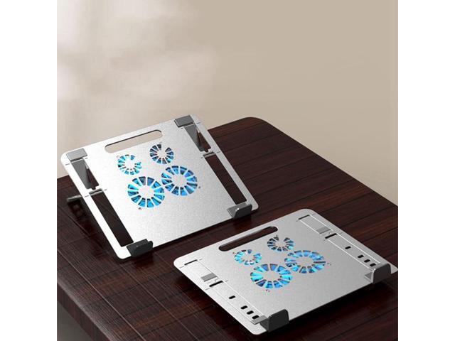 Adjustable Tablet Stand Gaming Tablet Cooler for Tablet PC Support Tablet Stand Cooling Fan Pad Tablet Holder Base