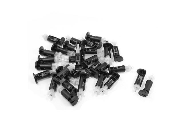 100Pcs CPU Heatsink Mount Pin Cooler Cooling Fan Fastener Mounting Clip for Intel 775/1150/1155/1156/1366 Socket