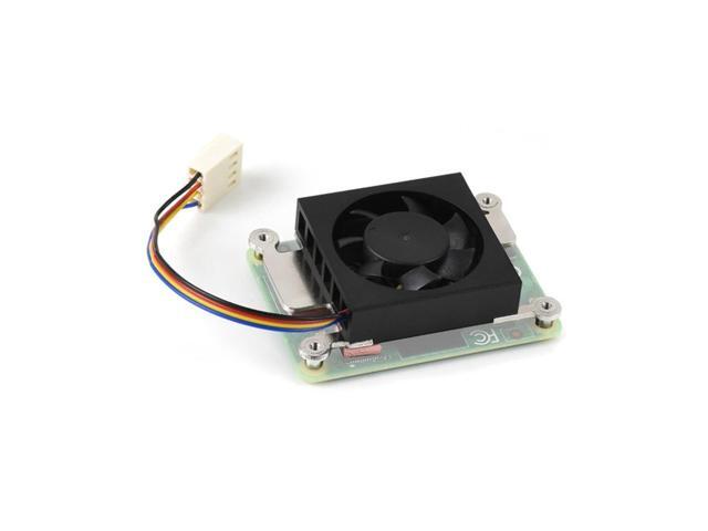 CM4 Dedicated 3007 Cooling Fan for Raspberry-Pi Compute Module 4 CM4 Cooling Fan with Metal Bracket Thermal Pad (12V)