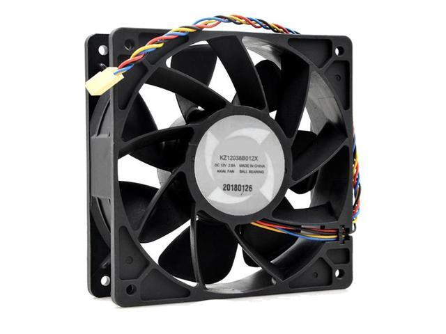 KZ12038B012X 12V 2.8A 6000RPM 210.38CFM 12cm Case Cooling Fan for M3 M3X DC Cooling Fan