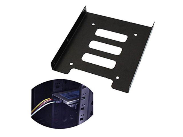 2.5 drive to 3.5 Inch SSD HDD Hard disk Metal Mounting Adapter Bracket Dock Hard Drive Holder for PC Hard Drive Enclosure