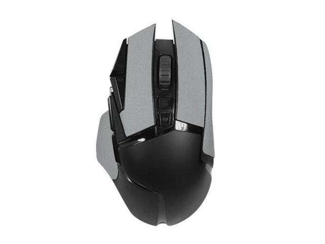 Non-Slip Mouse Skin Grips Skates for G502 Gaming Mice Side Sticker Pads(light for grey)