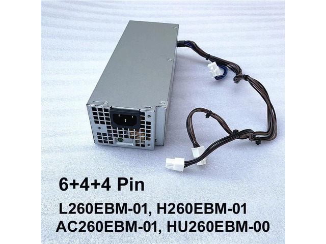 Baru 0J17JY 0WYHR8 02KG1D 0T5K83 Adaptor Catu Daya untuk Optiplex 3080 5080 5090 7080 Vostro 7090 MT 6 + 4 + 4Pin 5890 Watt