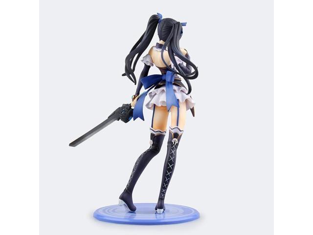 Anime Hyperdimension Neptunia Lastation Noire PVC Action Figure Collectible Model Doll Toy 21cm