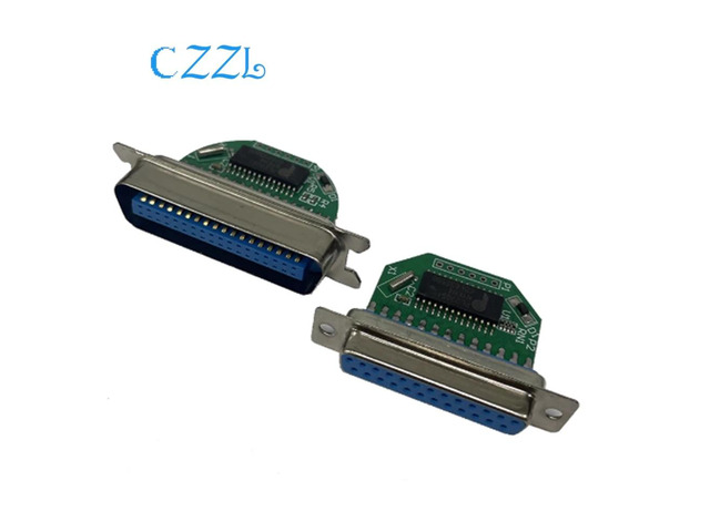 USB to Parallel Port Module PL2305 Printing Wire Board 25 Pin/36 Pin Printer PL2