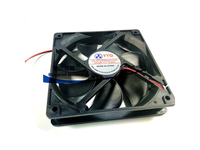 Silent DC 36V 0.2A 120MM 12025 Cooling Fan 12025 120*120*25MM 12*12*2.5CM Chassi