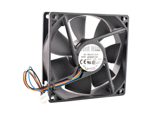 Quiet Cooling Fan AFB0912H 9cm 92mm 92x92x25mm DC12V 0.30A 4pin Dual Ball Bearings for Chassis CPU Power Supply Fan