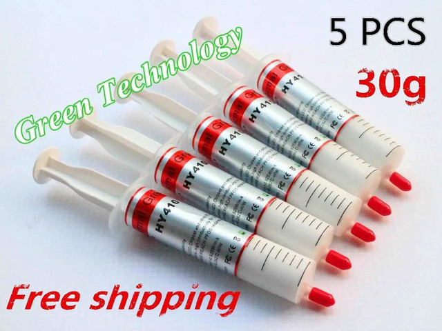 30g White Thermal Grease Heatsink Compound Paste For CPU GPU VGA Best cooling ef