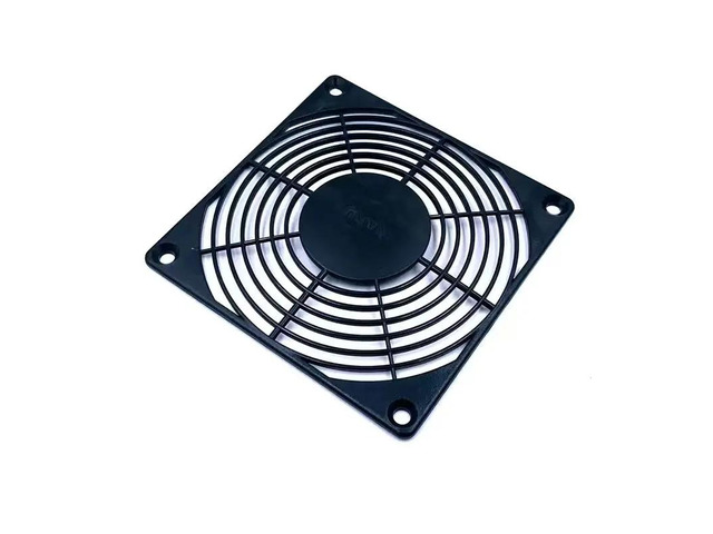 12025 12038 12015 fan guard Black 12 cm fan Single piece of plastic mesh,Protective equipment, including computers, fan grill
