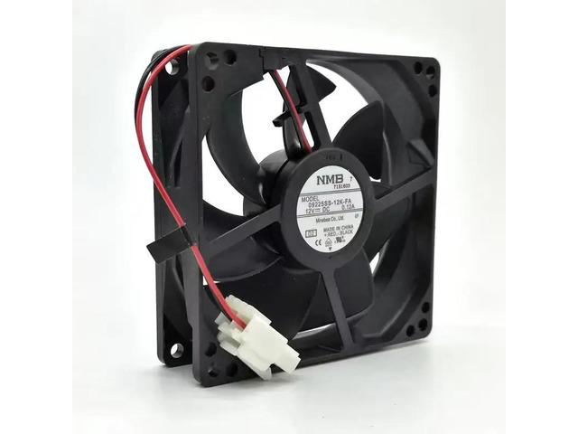 waterproof fan 12V NMB 9025 Refrigerator Fan 09225SS-12K-FA 9cm Computer Cabinet Power Fan