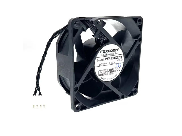 2pcs PVA070G12Q DC Brushless Fan 12V 0.50A 7025 70*70*25MM 4 Wire PWM Cooling Co