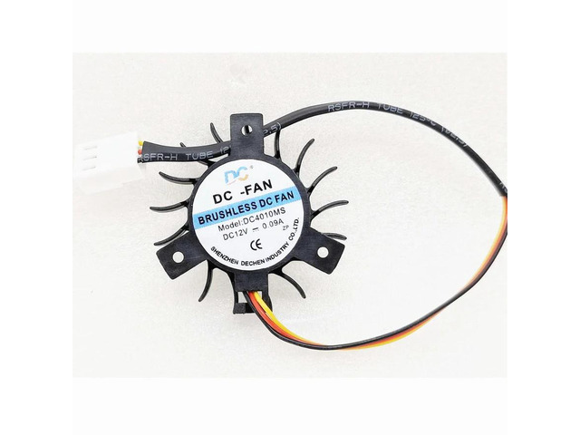 Original DC4010MS DC4010MB 37mm Graphics Video Card Cooler Fan Replacement Hole